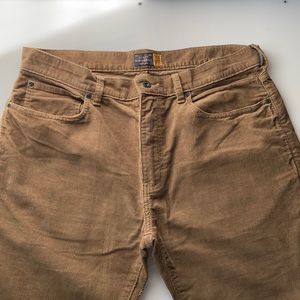 J.Crew Slim Straight 5 Pocket Corduroy Jeans 33/32